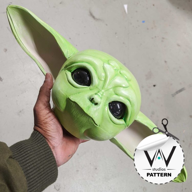 Baby Yoda “Head” (Patterns) The Mandalorian