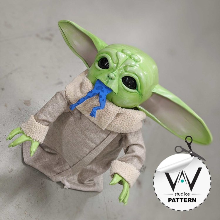 Baby Yoda “Body” (Patterns) The Mandalorian