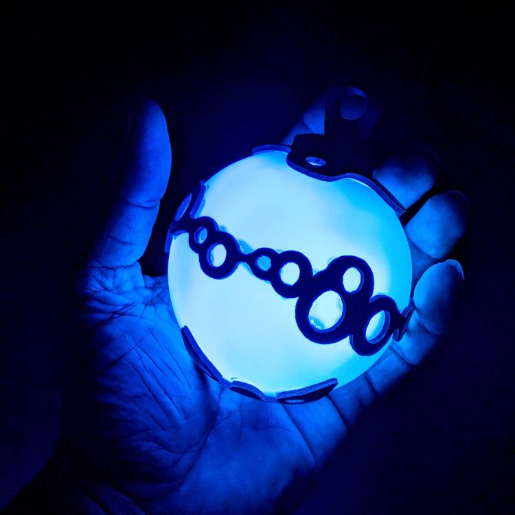 Light Up Remote Bomb “round” Prop DIY KIT ( BOTW )
