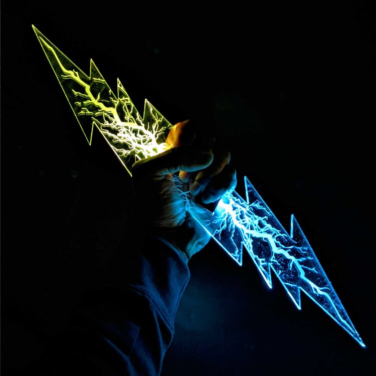 RGB LED Lightning Prop ( Marvel, DC, Anime )