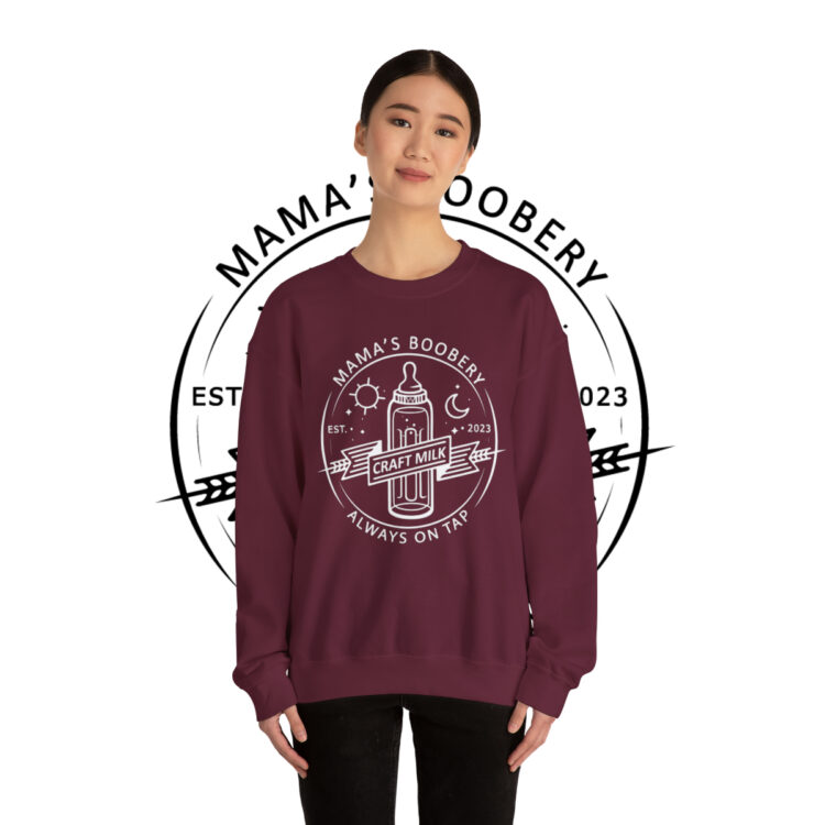 Mama’s Boobery Crewneck Sweatshirt