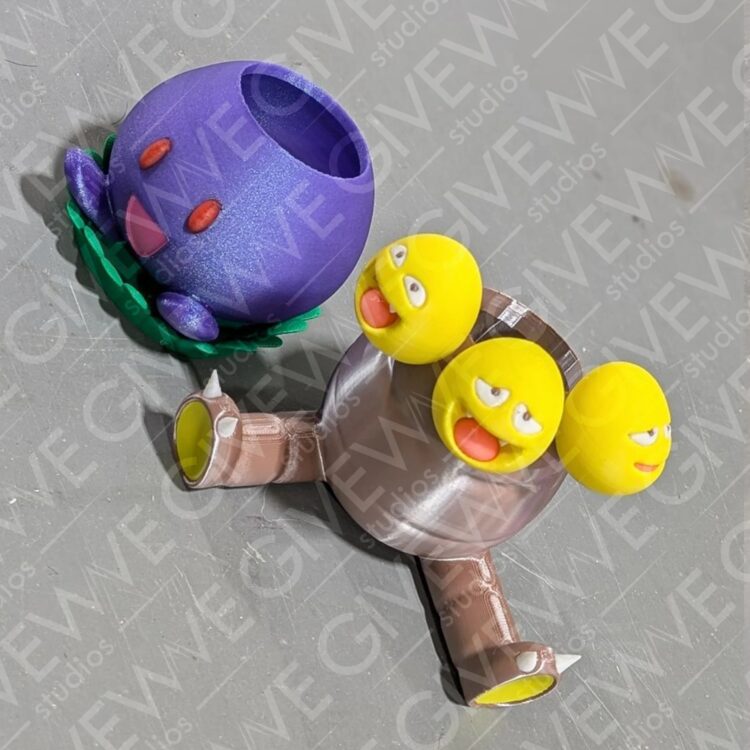 Pokemon Planters 3dprinted DIY RTP